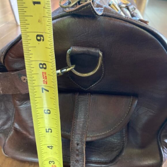 Kilim Leather Duffle Bag - Picture 10 of 11